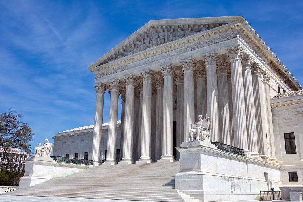 Thinkstock The United States Supreme Court building is in Washington, D.C.