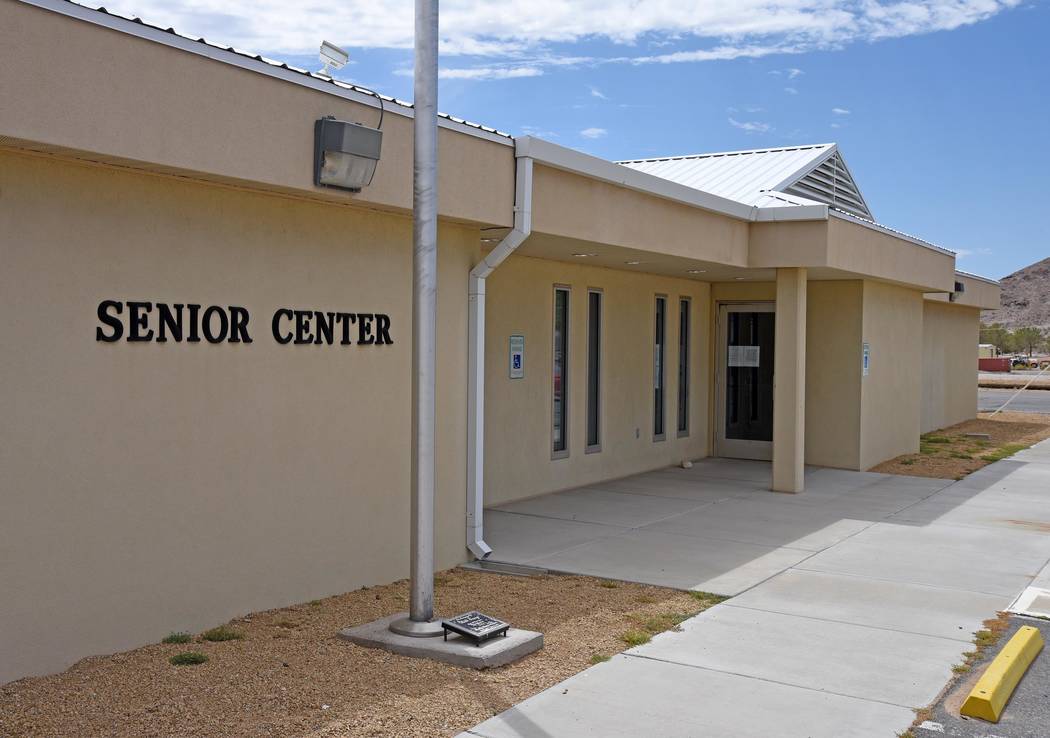 Richard Stephens/Special to the Times-Bonanza The Beatty Senior Center is closed indefinitely because of a broken pipe under the building. Seniors can get prepared meals at the community center ne ...