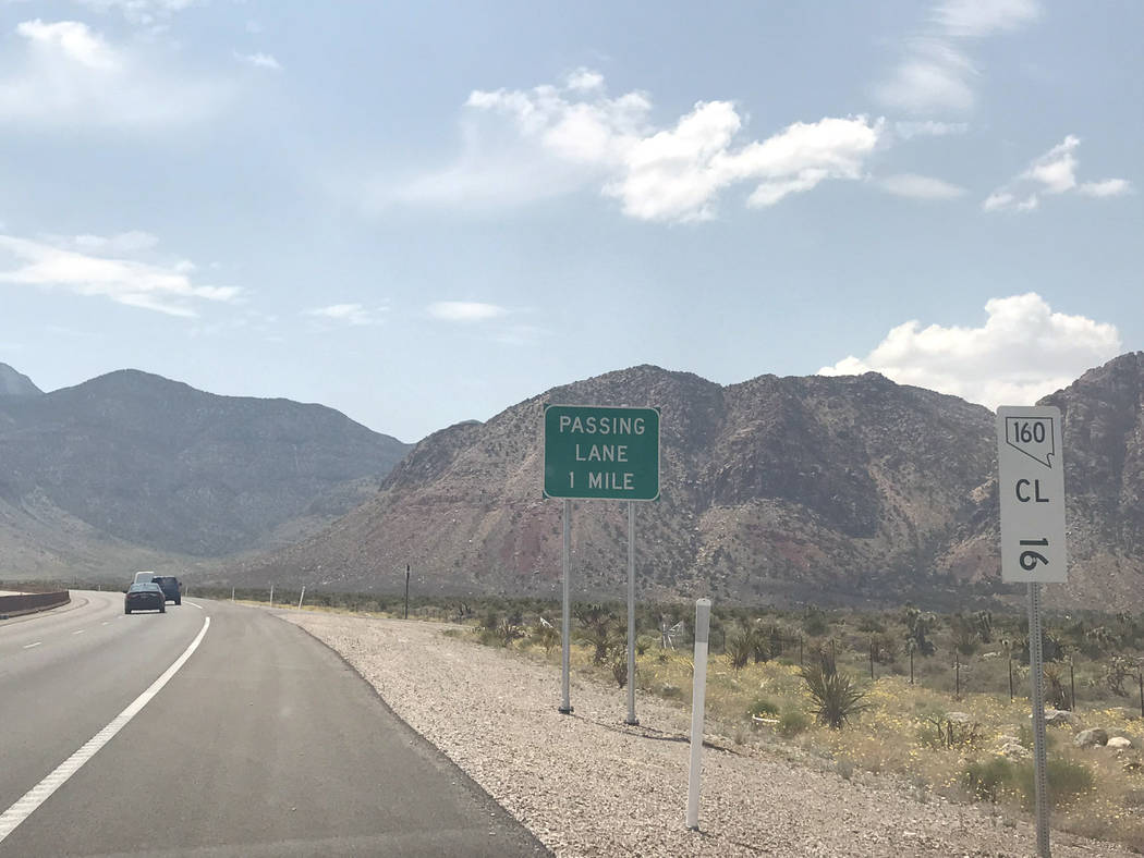 Major roadwork on Nevada Highway 160 to begin in fall Pahrump Valley