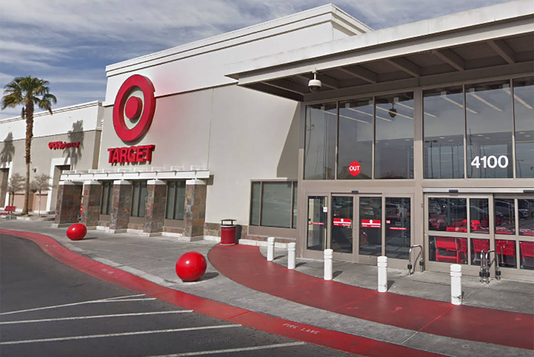 Target store on Blue Diamond Road in Las Vegas (screengrab from Google)