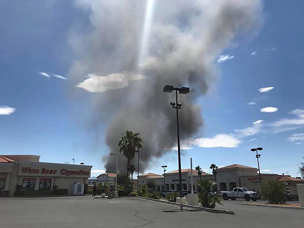 Smoke rises from Pahrump residential fire Pahrump Valley Times