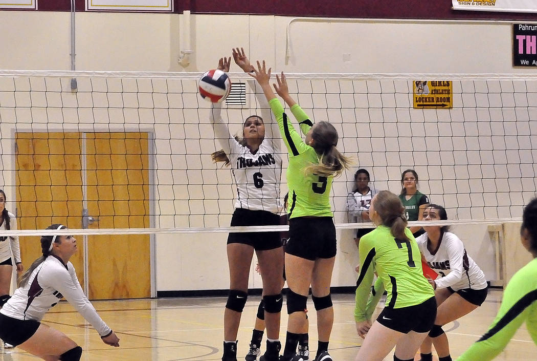 Pahrump Valley volleyball team opens home slate with sweep | Pahrump ...