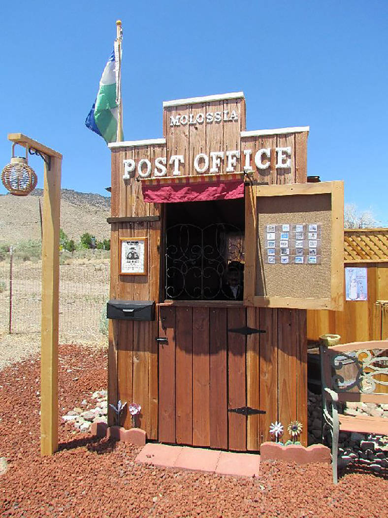 Special to the Pahrump Valley Times The Molossian Postal, Telegraph and Telephone Service provi ...