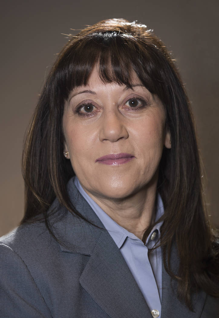 Special to the Pahrump Valley Times/Valley Electric Association Angela Evans, who was named interim CEO of Valley Electric Association in May, was named CEO of the co-op on Friday. Evans joined t ...