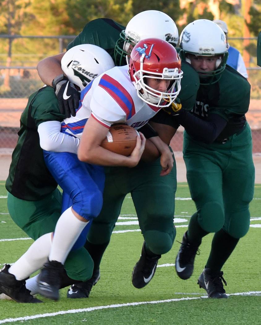 Altitude takes toll on Beatty football team in loss to Spring Mountain Pahrump Valley Times