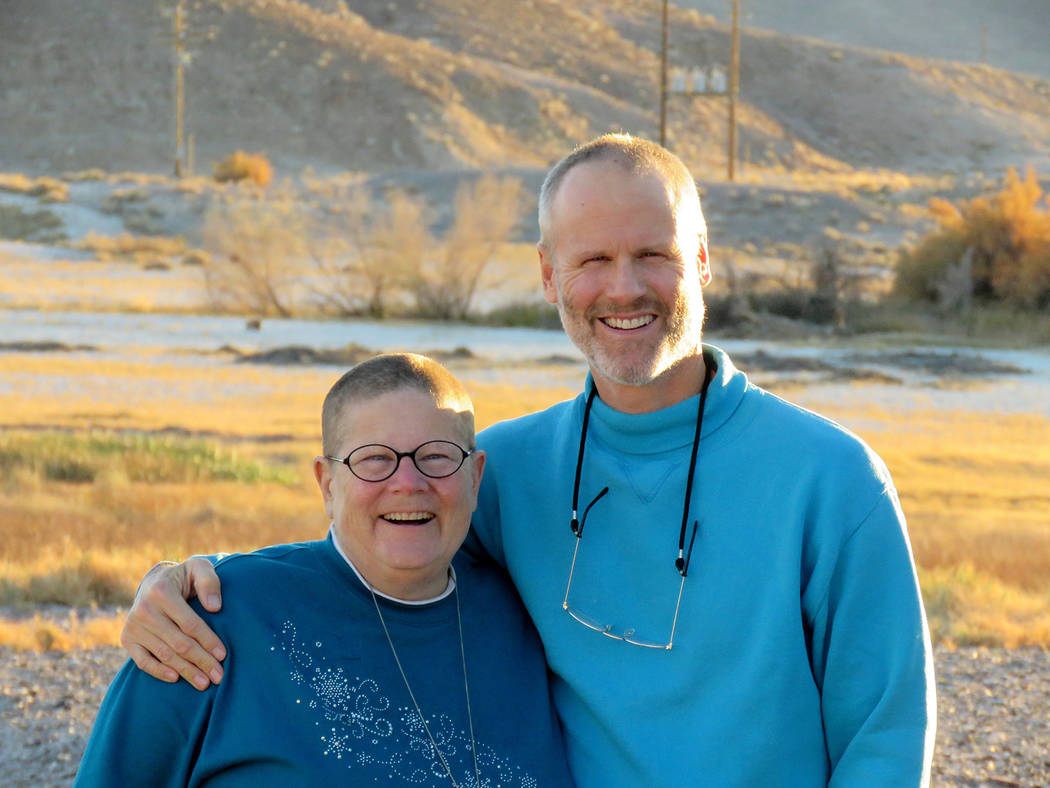 Special to the Pahrump Valley Times Robin Powers and her husband Mike both decided to volunteer to help set up and tear down the Remote Area Medical event this year, after Robin received free medi ...