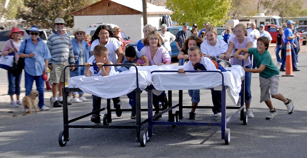 Richard Stephens/Special to the Pahrump Valley Times Bed races event at a prior Beatty Days as shown in a file photo. Multiple events are planned as Beatty Days get underway later this week.