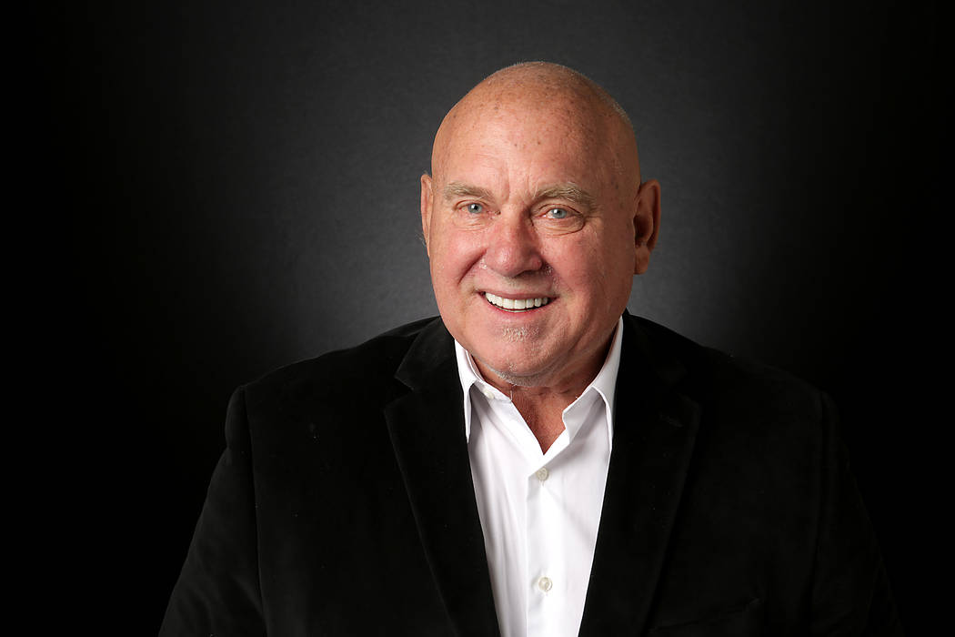 Michael Quine/Las Vegas Review-Journal Dennis Hof, Republican candidate for Nevada State Assembly District 36, is photographed at the Las Vegas Review-Journal offices on Monday, August 20, 2018. ...