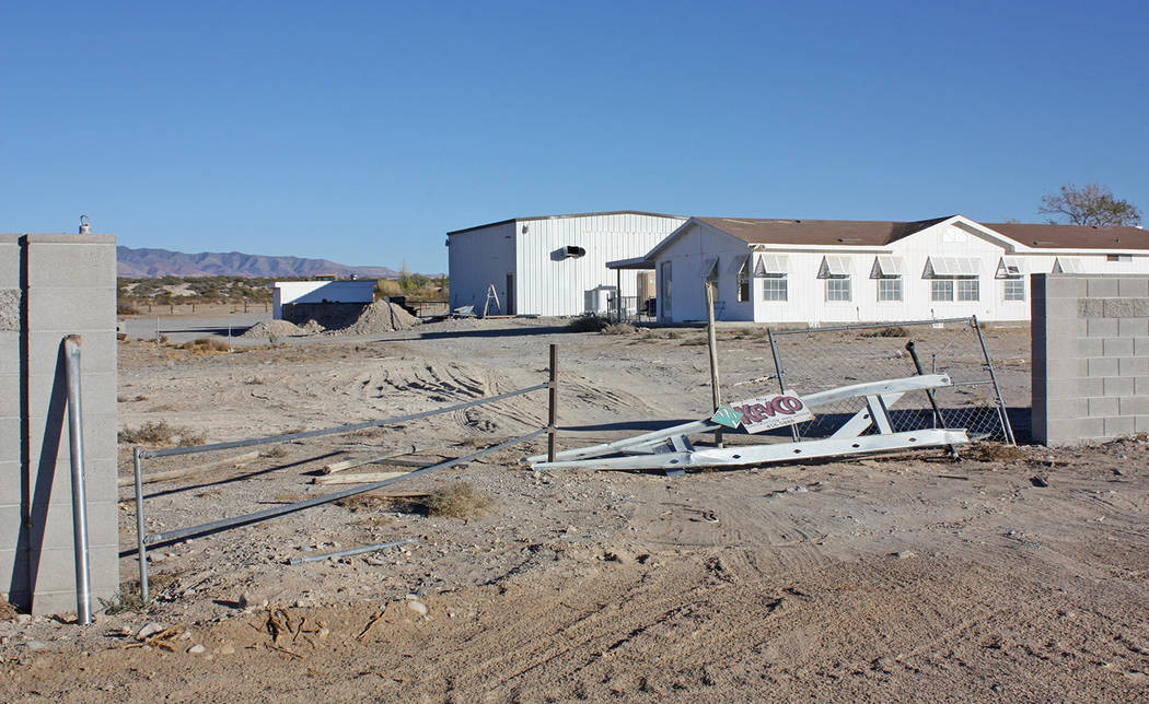 Robin Hebrock/Pahrump Valley Times Nevada Natural Medicines will open is marijuana cultivation and production facility at 6041 S. Hafen Ranch Road.