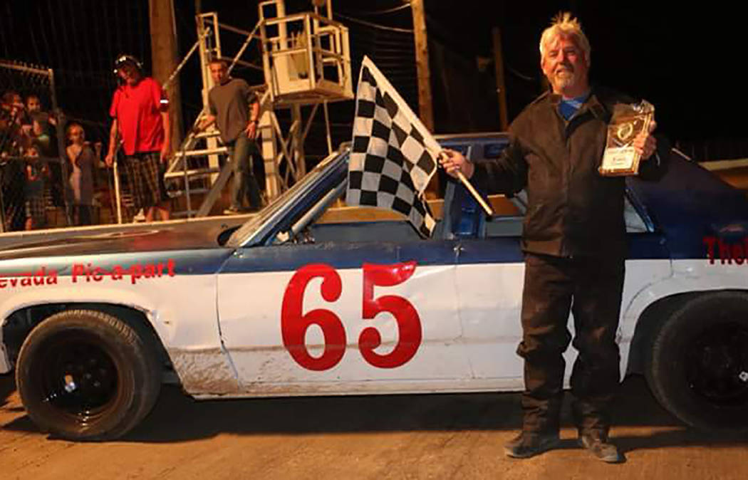 Rob Street Racing Photography/Special to the Pahrump Valley Times Gary Wyatt finished the 2018 Pahrump Valley Speedway season in first place in the Bomber division, compiling 647 points to 586 for ...