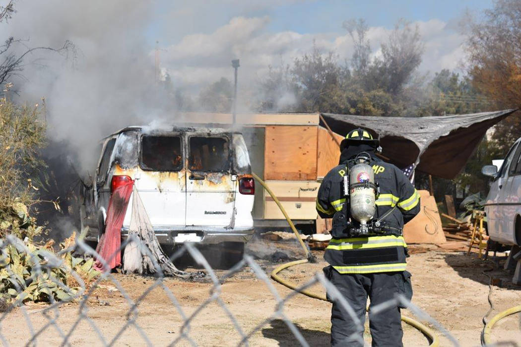 Early morning fire destroys Pahrump home Pahrump Valley Times