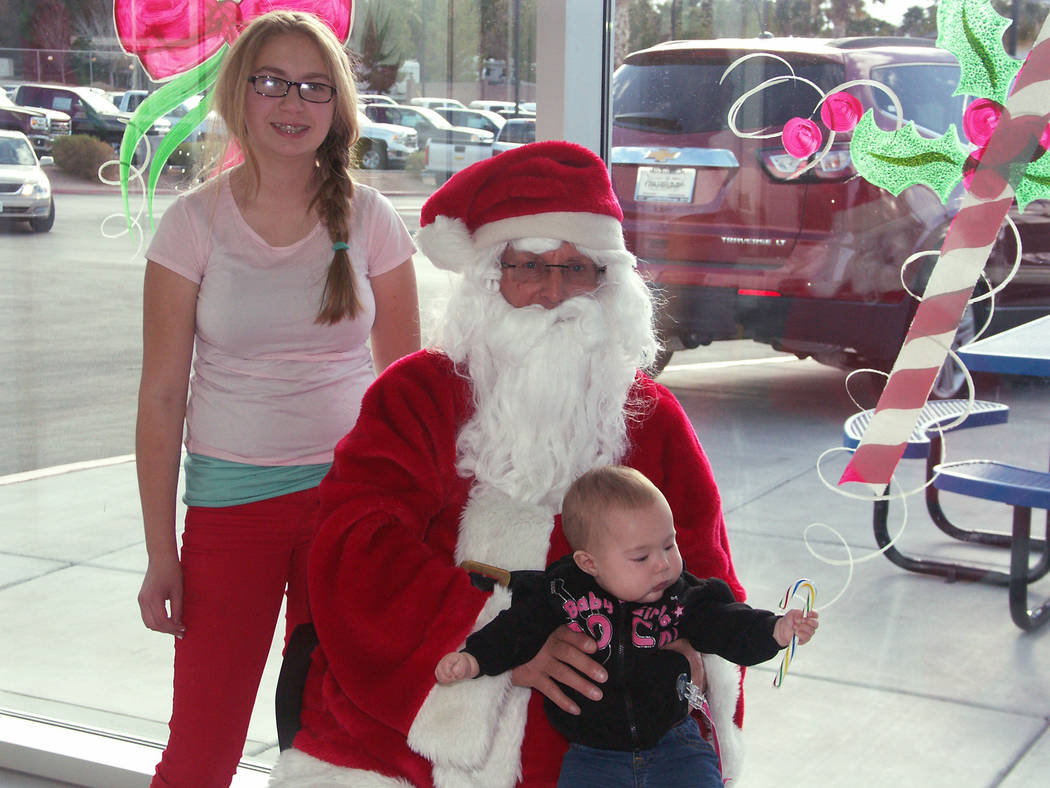 Pahrump Valley Times file photos - The Lions Club Breakfast with Santa event is free for children 12 and under. This year's event starts at 8 a.m. at the Pahrump Valley Auto Plaza.
