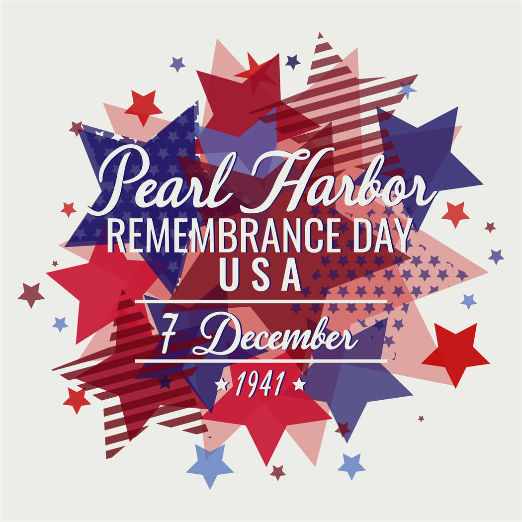 Thinkstock Pearl Harbor Remembrance Day in Pahrump will be observed at the veterans memorial on Dec. 7.