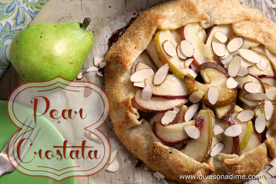 Patti Diamond/Special to the Pahrump Valley Times Except for Bartlett pears, nearly every other pear is in peak season through January and February. They are perfect for this dessert, a crostata, ...