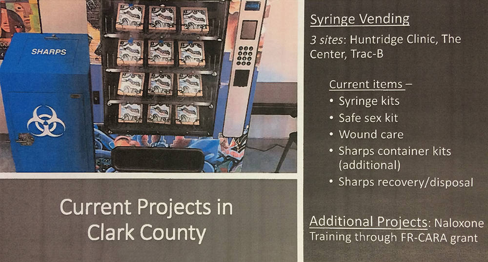 Syringe vending machine set for Tonopah Pahrump Valley Times