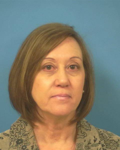 Nye County Sheriff's Office/Special to the Pahrump Valley Times Booking photo for Angela Evans, CEO of Valley Electric Association. Evans was arrested Tuesday evening for embezzlement, according t ...