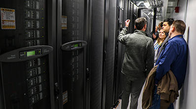 Nevada National Security Site Employees at the Nevada National Security Site tour a new data center at the Nevada National Security Site, located in Area 6. A ribbon cutting for the new center was ...