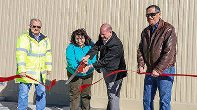 Nevada National Security Site A ribbon cutting was held on Jan. 24, 2019 for a new modular data center at the Nevada National Security Site. The new data center is in Area 6 of the security site.
