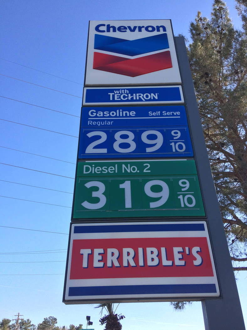 Robin Hebrock/Pahrump Valley Times Higher diesel prices may be on the horizon for some. A bill before the Nevada Legislature aims to allow rural counties to increase diesel fuel taxes by up to fiv ...