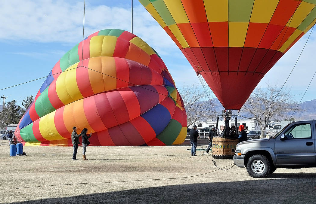 Horace Langford Jr./Pahrump Valley Times The Pahrump Balloon Festival took place Feb. 22 through 24 with colorful, hot air balloons taking to the sky all weekend long.