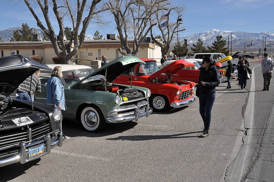Horace Langford Jr./Pahrump Valley Times The 2019 Pahrump Balloon Festival incorporated a car show as well as many other elements, providing something for just about anyone to enjoy over that wee ...