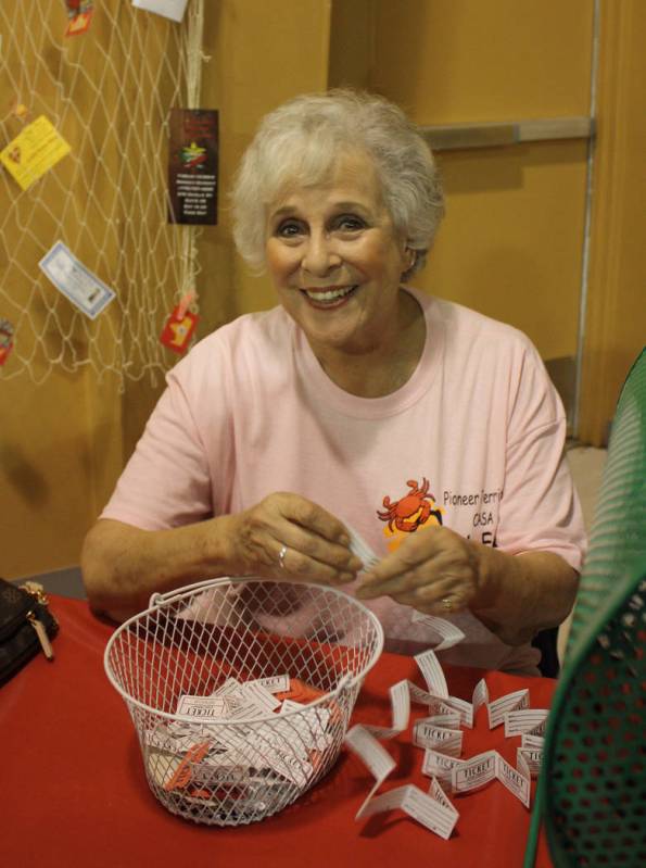 Robin Hebrock/Pahrump Valley Times Former CASA Executive Director Willi Baer may have stepped down from that position but she is still a huge supporter of the organization. She is pictured handlin ...