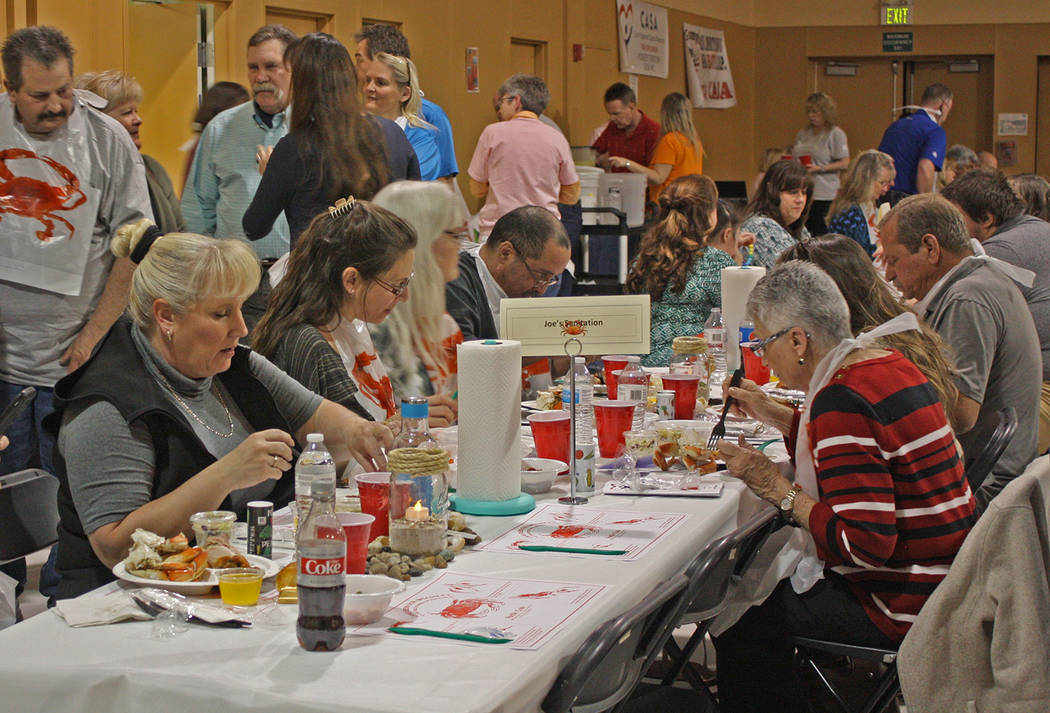 Robin Hebrock/Pahrump Valley Times Diners are shown enjoying their meals.