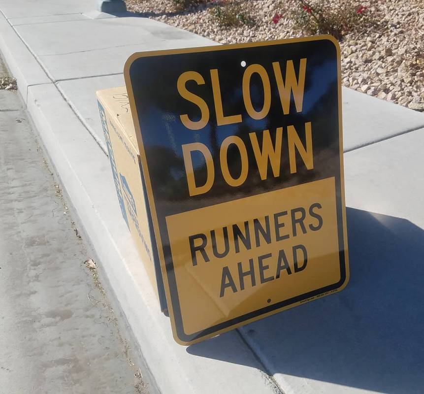 David Jacobs/Pahrump Valley Times Motorists driving Saturday in Pahrump will have to be wary of the Baker to Vegas Challenge Cup Relay, which will send runners along Highways 372 and 160 in Pahrum ...