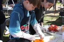 Robin Hebrock/Pahrump Valley Times The Silver State Chili Cook-off included a youth division this year, allowing youngsters to get in on the culinary action.