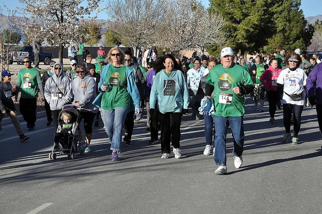 Horace Langford Jr./Pahrump Valley Times More than 500 people gathered for the HOPE Run/Walk last year and event organizers are hoping for just as successful an event this coming Saturday.