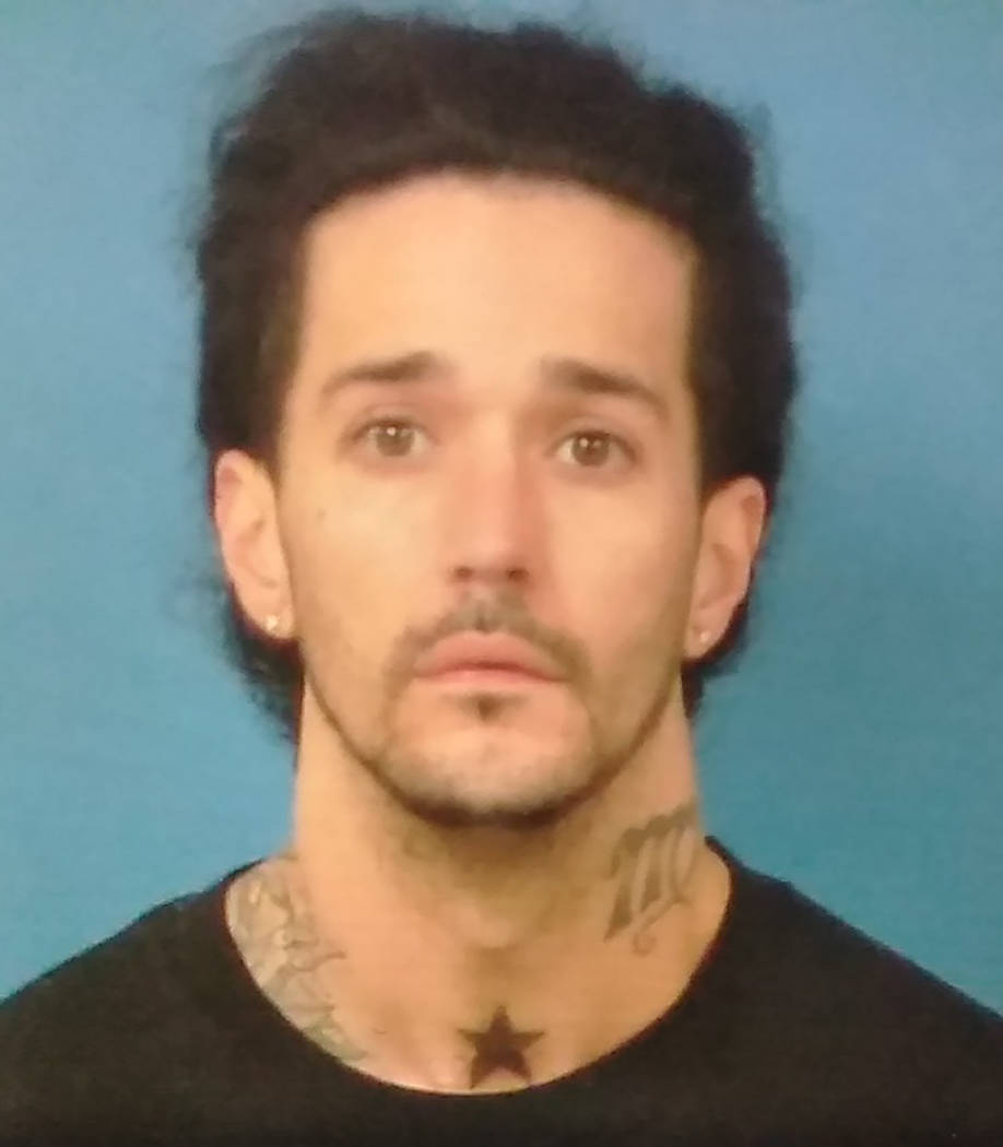 Special to the Pahrump Valley Times Felony fugitive suspect Caesar Roman, 36, of Las Vegas was ...