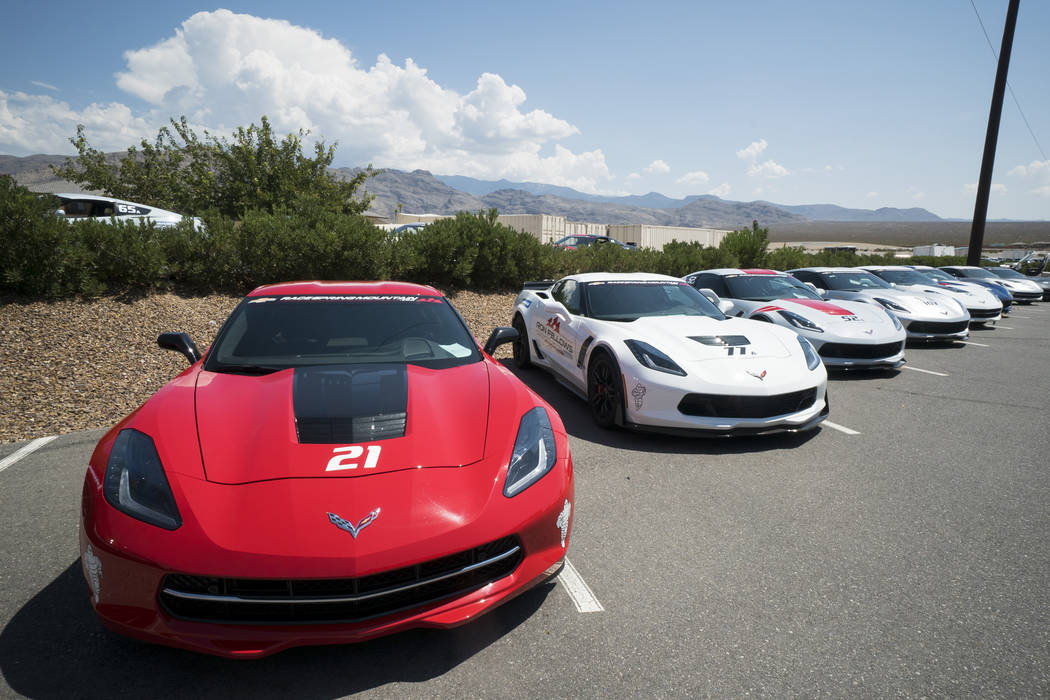 Marcus Villagran/Las Vegas Review-Journal Sports cars photographed at Spring Mountain Motor Res ...