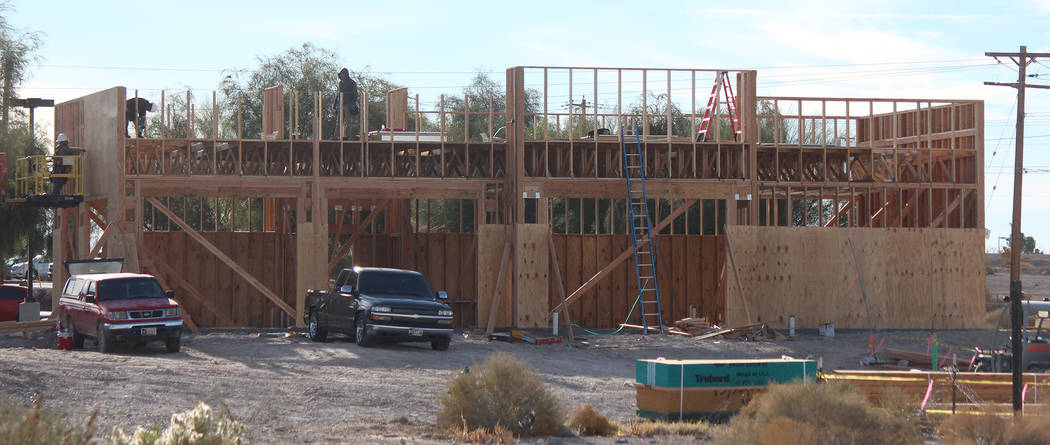 Jeffrey Meehan/Pahrump Valley Times A new Starbucks coffee shop was constructed at 460 S. High ...