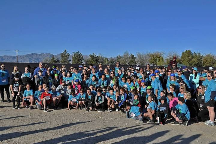 Horace Langford Jr./Pahrump Valley Times The winner of this year's HOPE Run/Walk HOPE Cup was t ...