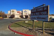 Sheri's Ranch brothel in Pahrump is seen Wednesday, Nov. 26, 2014. (Sam Morris/Las Vegas Review ...