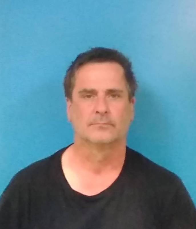 Special to the Pahrump Valley Times Beatty resident Paul Kain, 55, was arrested for allegedly t ...