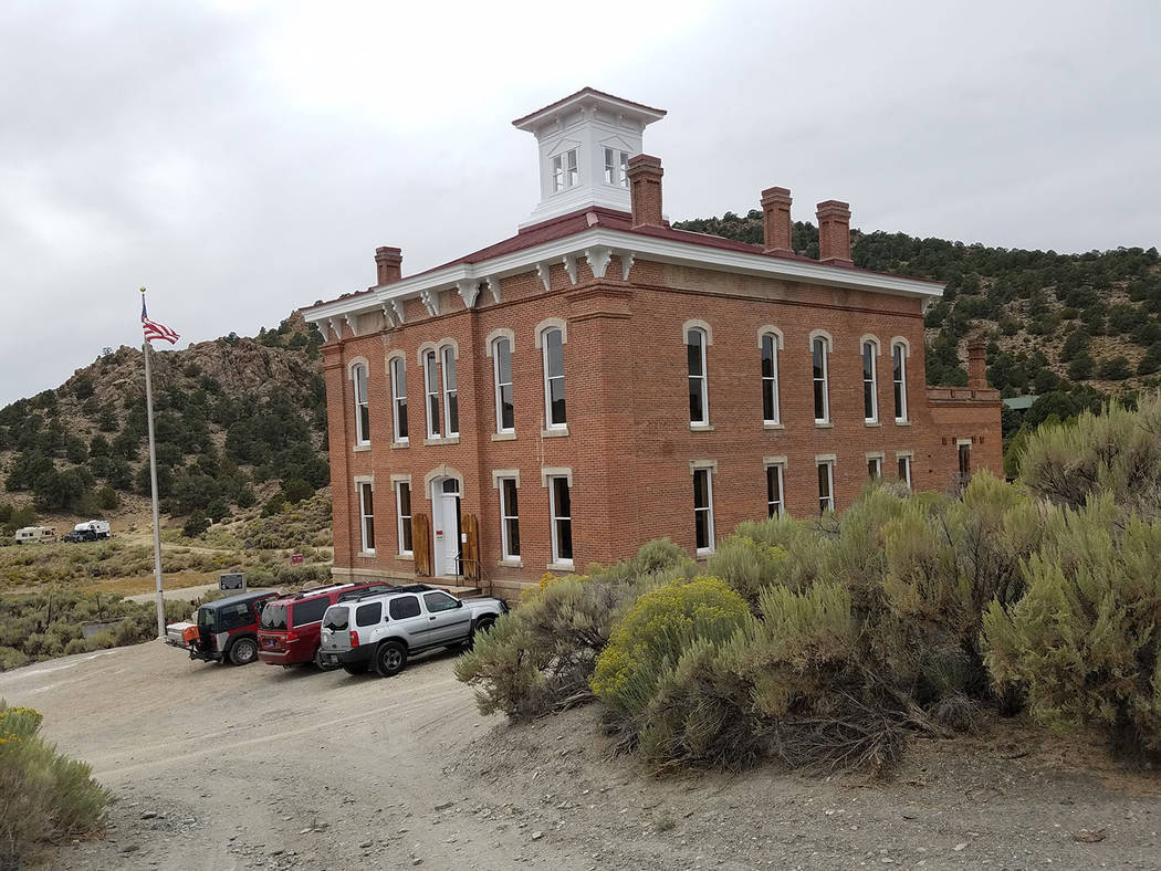 David Jacobs/Times-Bonanza A look at the historic Belmont Courthouse in Nye County. Belmont is ...