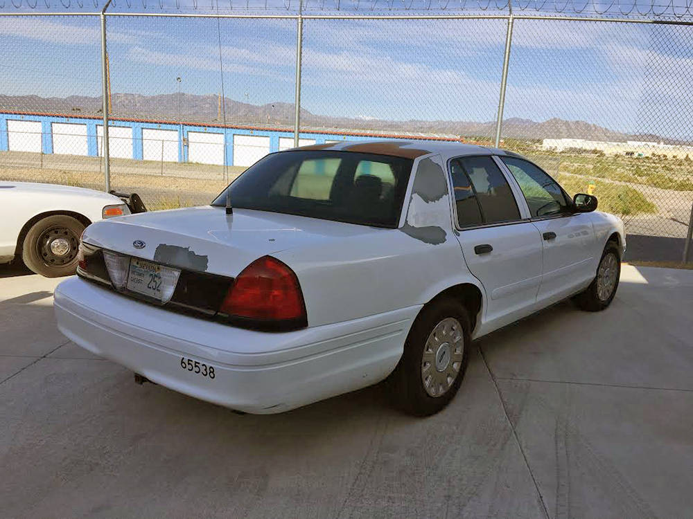 Special to the Pahrump Valley Times This is just one of the Nye County Sheriff's Office vehicle ...