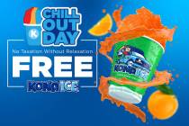 Special to the Pahrump Valley Times During "National Chill Out Day," Kona Ice will provide free ...