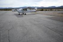 Richard Stephens / Special to the Pahrump Valley Times The north part of the apron will be torn ...
