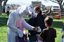 Selwyn Harris/Pahrump Valley Times The Easter Bunny will obviously play a big role during Satur ...