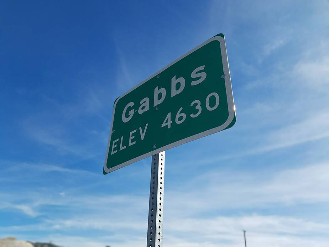 David Jacobs/Pahrump Valley Times In Gabbs, the devices are set to be used by the new headteach ...