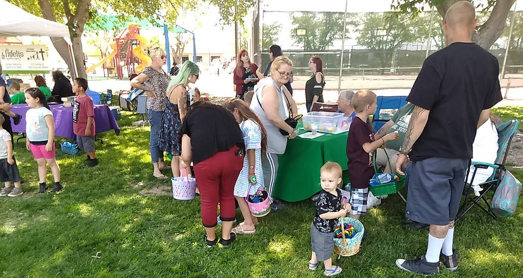 Selwyn Harris/Pahrump Valley Times The Girl Scouts of Southern Nevada was one of more than two ...