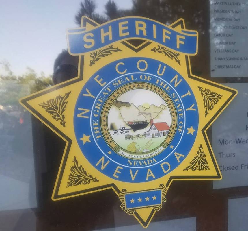David Jacobs/Pahrump Valley Times Officials from the Nye County Sheriff’s Office are again pa ...