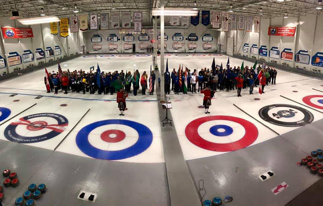 Special to the Pahrump Valley Times All 28 teams assemble on the ice April 17 at the Richmond C ...