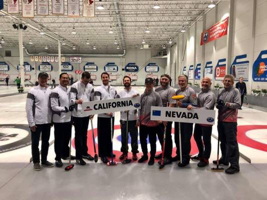 Special to the Pahrump Valley Times The Las Vegas Curling Club, the Nevada state champions, wit ...