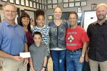 Selwyn Harris/Pahrump Valley Times Pahrump Valley Youth Activities, (PVYA) program President To ...