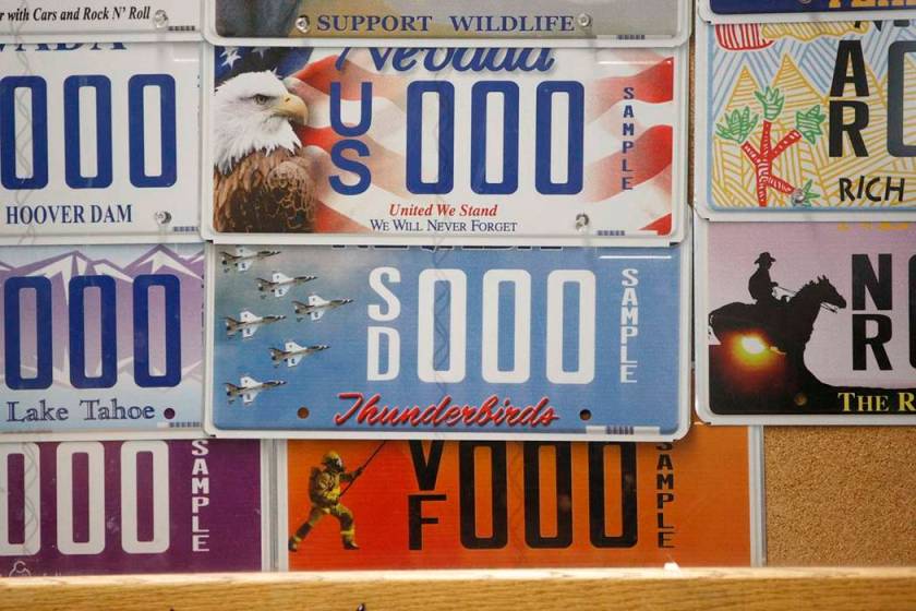 Nevada specialty license plates generated 5.8 million for charity