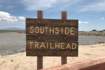 Special to the Pahrump Valley Times The Southside Trailhead at 9301 S. Homestead Road.
