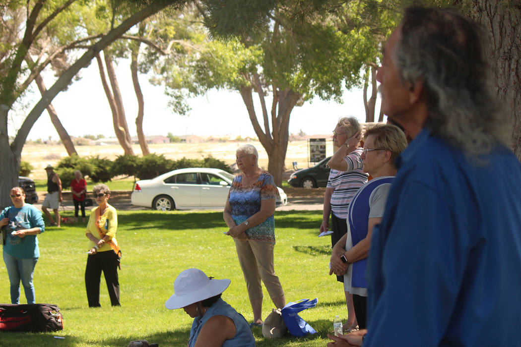 Jeffrey Meehan/Pahrump Valley Times A look at the 16th annual Celebration of Life Butterfly Re ...